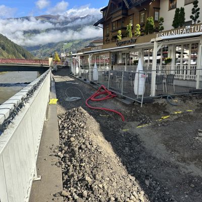 Arbeiten im Unterdorf