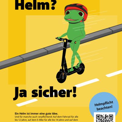 Sujet: Helm? Ja sicher!